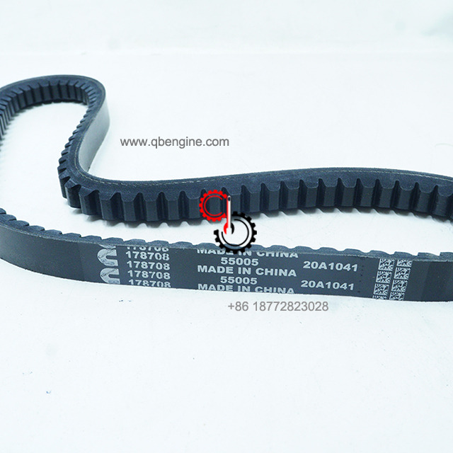 178708 High Quality Cummins NT855 V Belt 178708 Industrial Engine Parts 