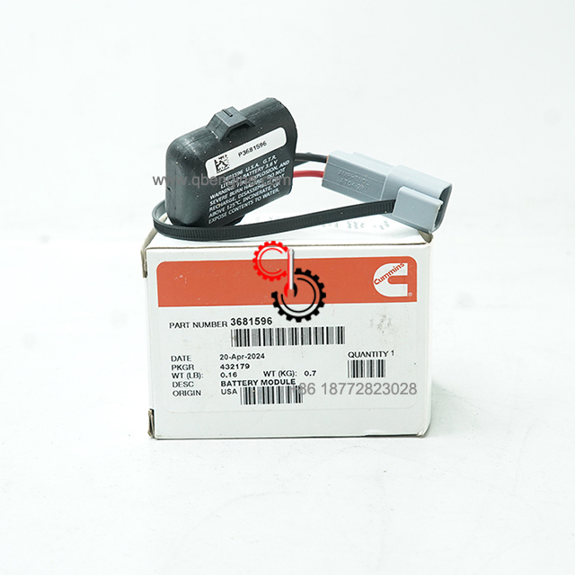 3681596 Original Cummins QSK38 QSK50 QSK60 Battery Module Excavator Engine Parts