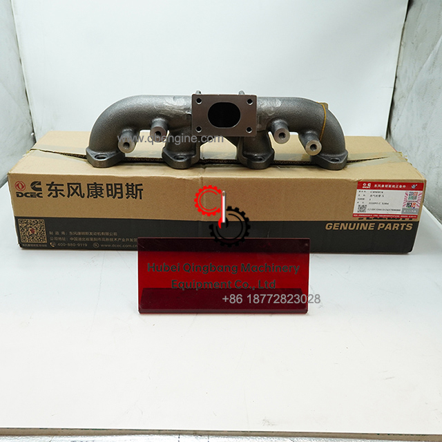 4946654 3999805 Exhaust Manifold Genuine Cummins QSB4.5 Excavator Engine Parts