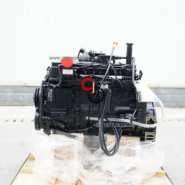 Cummins 6 Cylinder QSB7-C190 QSB6.7 190HP Diesel Engine Assembly for 20T Excavator