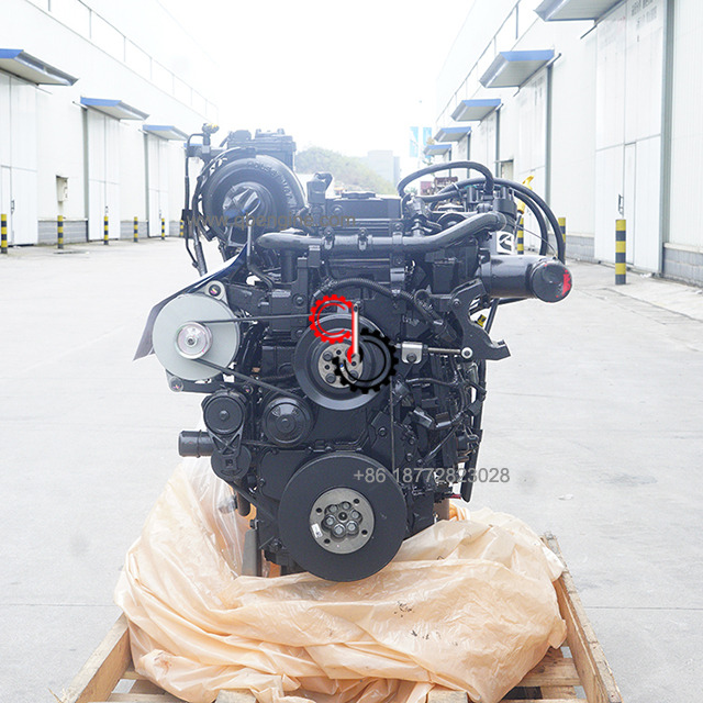Industrial 6 Cylinder Cummins QSB6.7 CM2350 B105 195HP CPL3857 QSB Diesel Engine