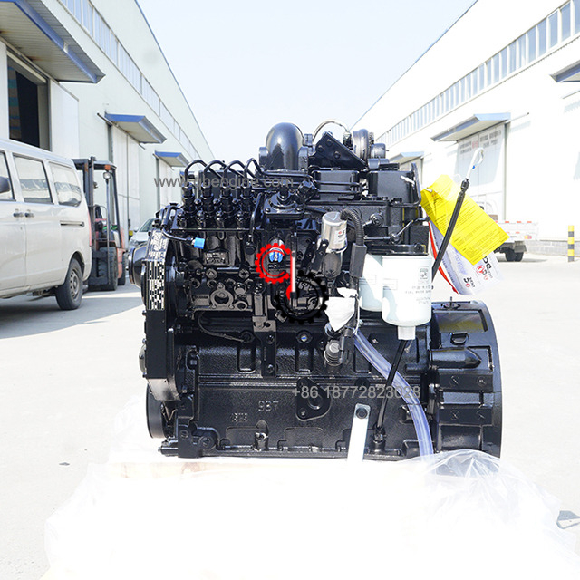 Genuine Cummins 4BT 4BTAA3.9-C125 CPL4439 125HP 4 Cylinder Industrial Diesel Engine