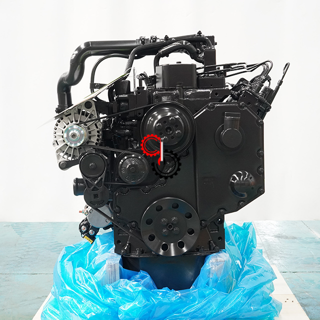 4 cylinder diesel engine 4BTA3.9-C130 Complete Engine 4BT 3.9L Cummins for Excavator Motor