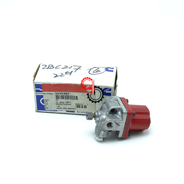 Excavator Engine Parts K19 Cummins Shutoff Valve 3035362