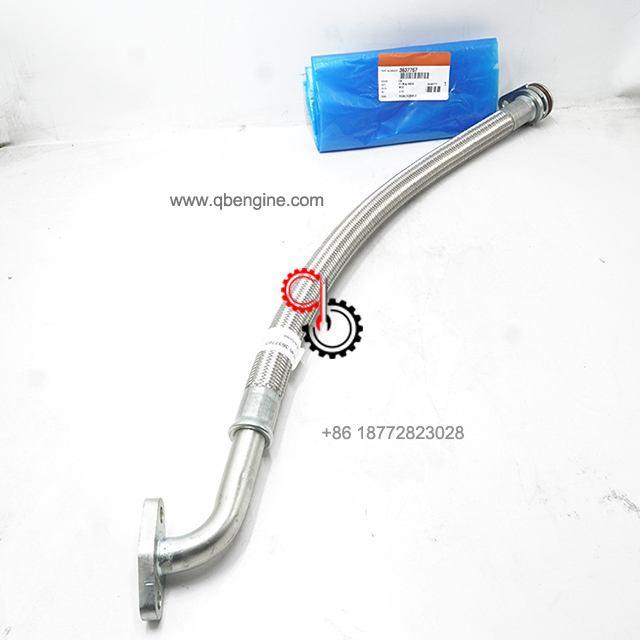 3637767 Flexible Turbo Hose Genuine Cummins K50 QSK50 Diesel Engine Parts