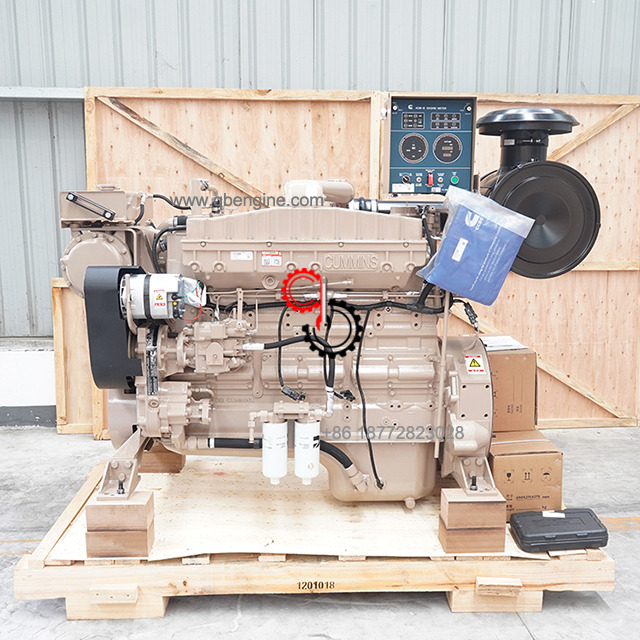 Original Marine Cummins NTA855-M Diesel Complete Engine NTA855 261KW 1800RPM Marine Engine