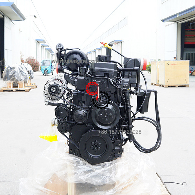Cummins 6 Cylinder QSB7-C190 QSB6.7 190HP Diesel Engine Assembly for 20T Excavator