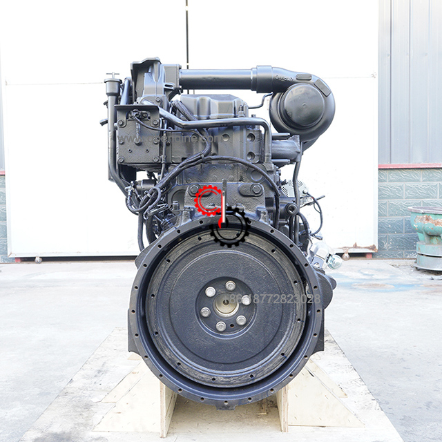 SA6D140E-3 6D140E-3 Komatsu Diesel Engine Assy 4 Stroke 6D140 for Excavator