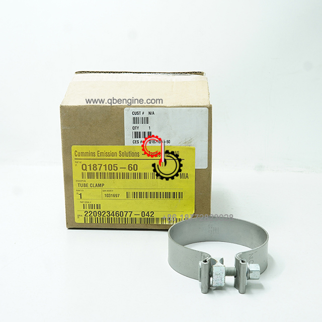 Q187105-60 Clamp Tubing Supplier Original Cummins Machinery Engines Parts