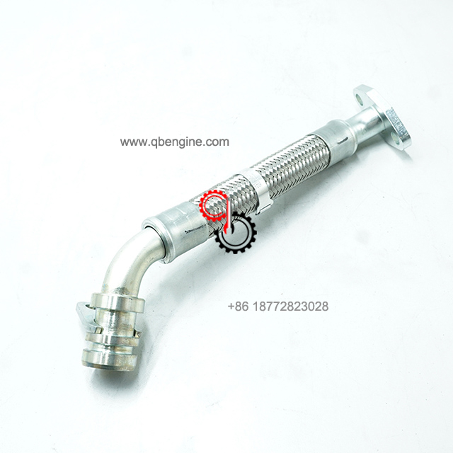 5375915 5371210 QSK78 Genuine Cummins Lubricating Oil Drain Tube Diesel Engine Parts