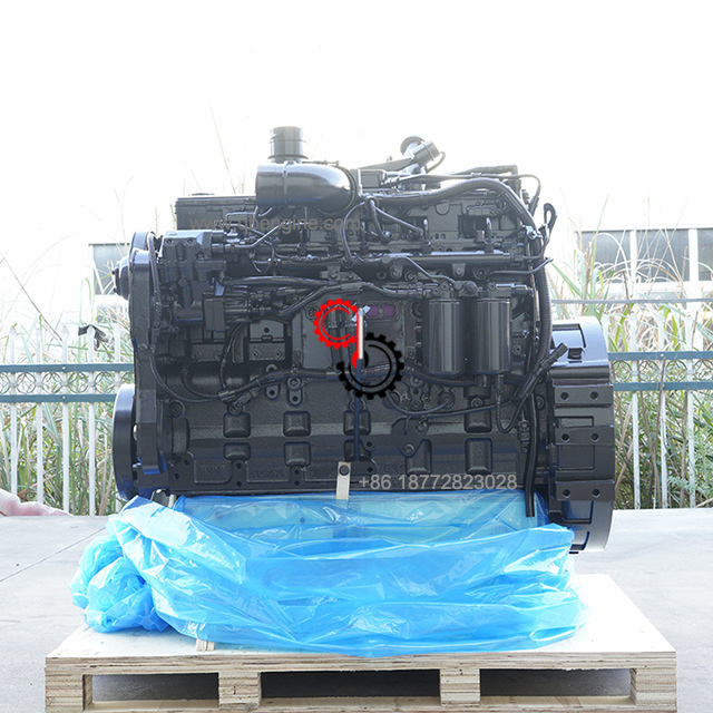 QSL9-C300 Excavator Engine Assy QSL9 300HP Cummins QSL 8.9L 6 Cylinder