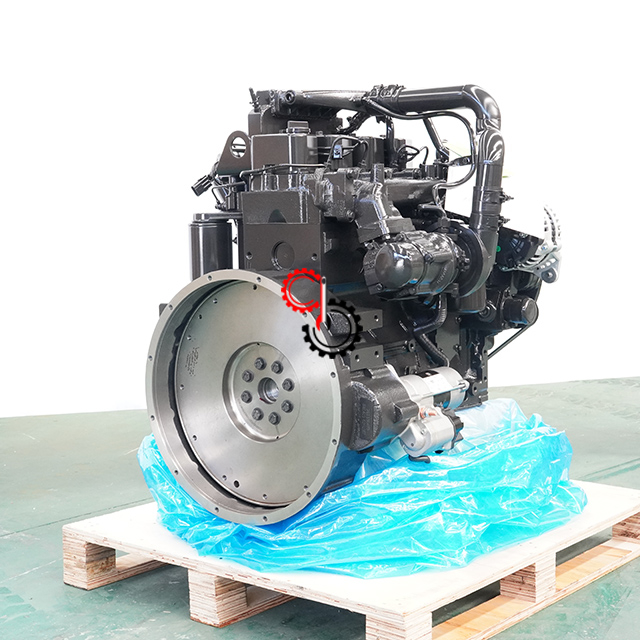 4 cylinder diesel engine 4BTA3.9-C130 Complete Engine 4BT 3.9L Cummins for Excavator Motor