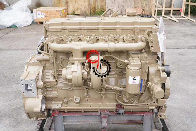 260HP@2200RPM CM2850 CPL8610 QSB6.7-C260 Cummins diesel engine for TC210 TC225 TC240 ZGB210 HYDRAULIC CRAWLER EXCAVATOR