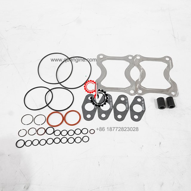 4955820 QSK38 QSK50 Original Cummins Turbocharger Intercooler Gasket Set Engines Parts