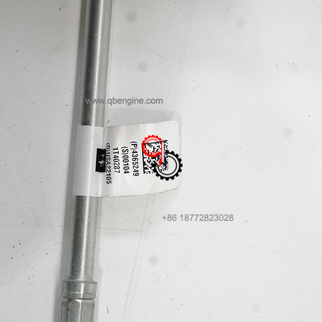 4365249 Genuine Cummins Tur Oil Drain Tube Motores Diesel Engine Parts 