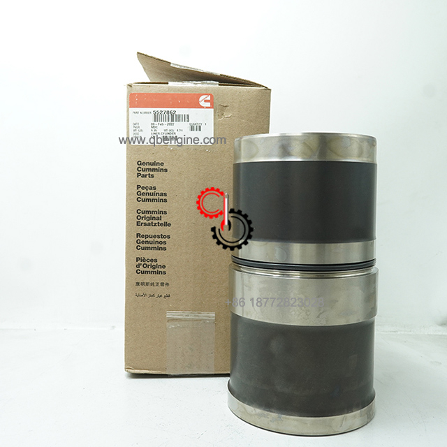 5527862 6CT QSL QSC ISL ISC Genuine Cummins Cylinder Liner Diesel Engine Parts