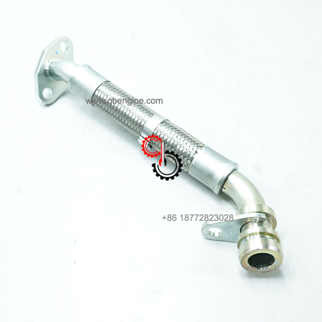5375915 5371210 QSK78 Genuine Cummins Lubricating Oil Drain Tube Diesel Engine Parts