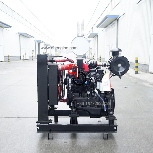 Original Cummins 4BTAA3.9-C125 Diesel Engine Assembly 125HP Long Life Diesel Power
