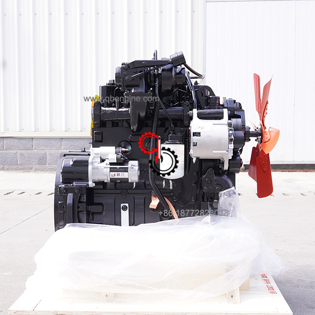 DCEC 4 Cylinder Complete Engine 4BTA3.9-C100 4BTA3.9-C110 4BTA3.9-C125 Diesel Engine Assembly 4BTA 3.9l