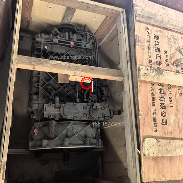 ZF16S221 Genuine Truck Engine Manual Transmission 13L ZF 16S221 Gearbox with PTO