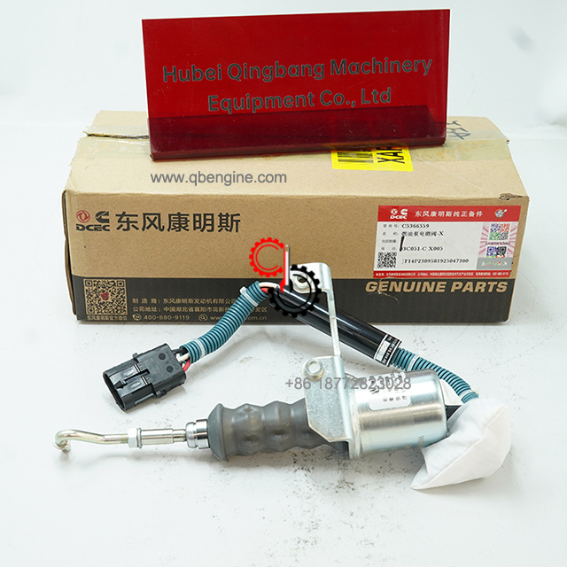 5366559 5305339 ISB QSB Fuel Injection Pump Solenoid Valve Original Cummins Engine Parts