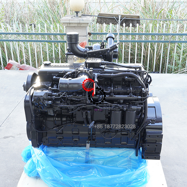 QSL9-C300 Excavator Engine Assy QSL9 300HP Cummins QSL 8.9L 6 Cylinder