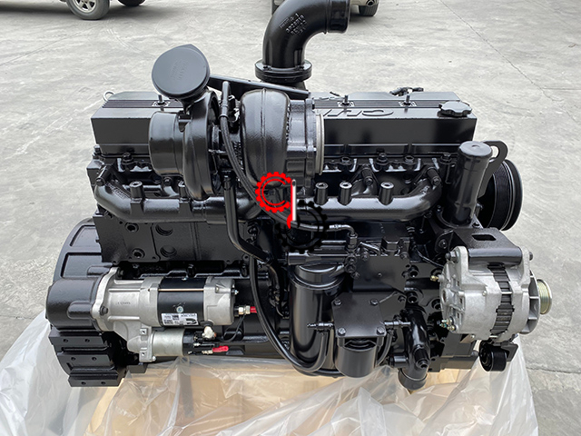 QSC8.3-C240 QSC Cummins 8.3L Engine for RT1120 ROUGH TERRAIN CRANE T3 XP AIR COMPRESSOR