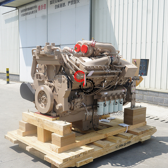 High Efficiency Cummins K38 KTA38 Marine Diesel Engine KTA38-M 895kw 1200HP V12