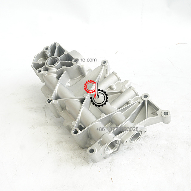 Premium Cummins QSM15 Diesel Engine Parts Oil Filter Cooler Housing 5557887