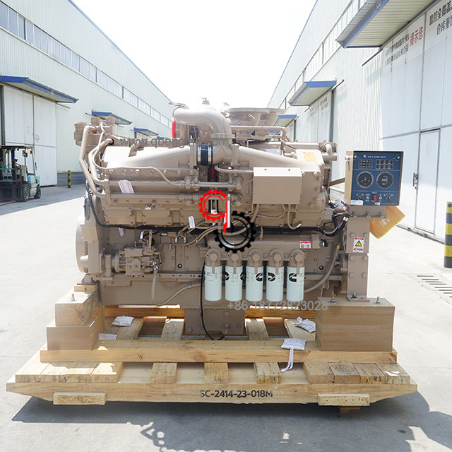 High Efficiency Cummins K38 KTA38 Marine Diesel Engine KTA38-M 895kw 1200HP V12