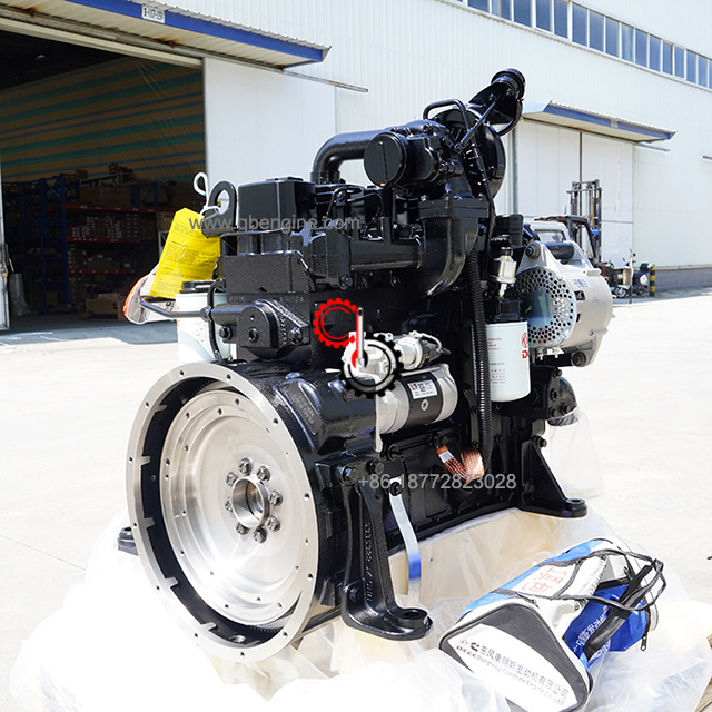 Cummins 4BT3.9-C100 Complete 4BT Engine Assembly 100HP for Excavator Loader